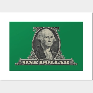 George Washington dollar Posters and Art